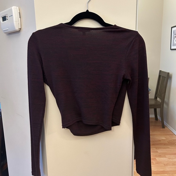 Dynamite purple long sleeve knit NWT - Picture 3 of 3